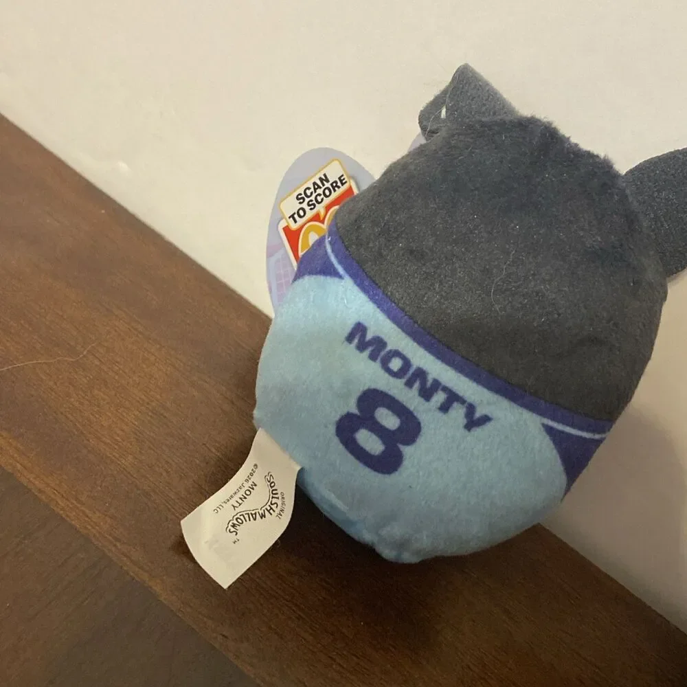 2 McDonald’s Happy Meal Squishmallows FIFA World Cup 2026 Monty Cam NWT